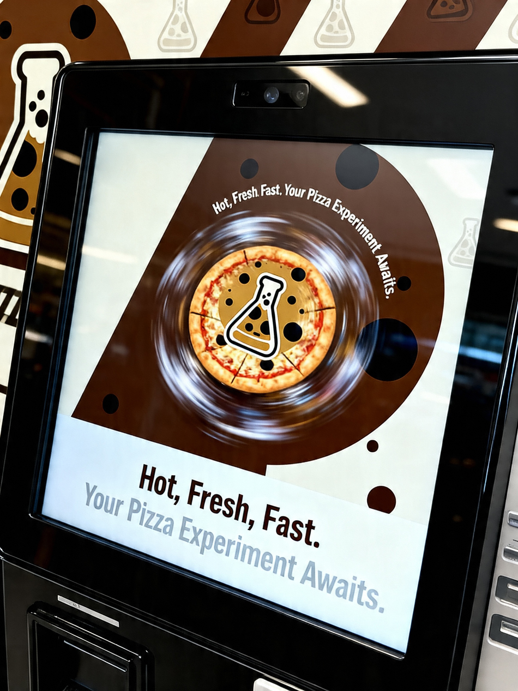 PizzaLAB digital vending interface