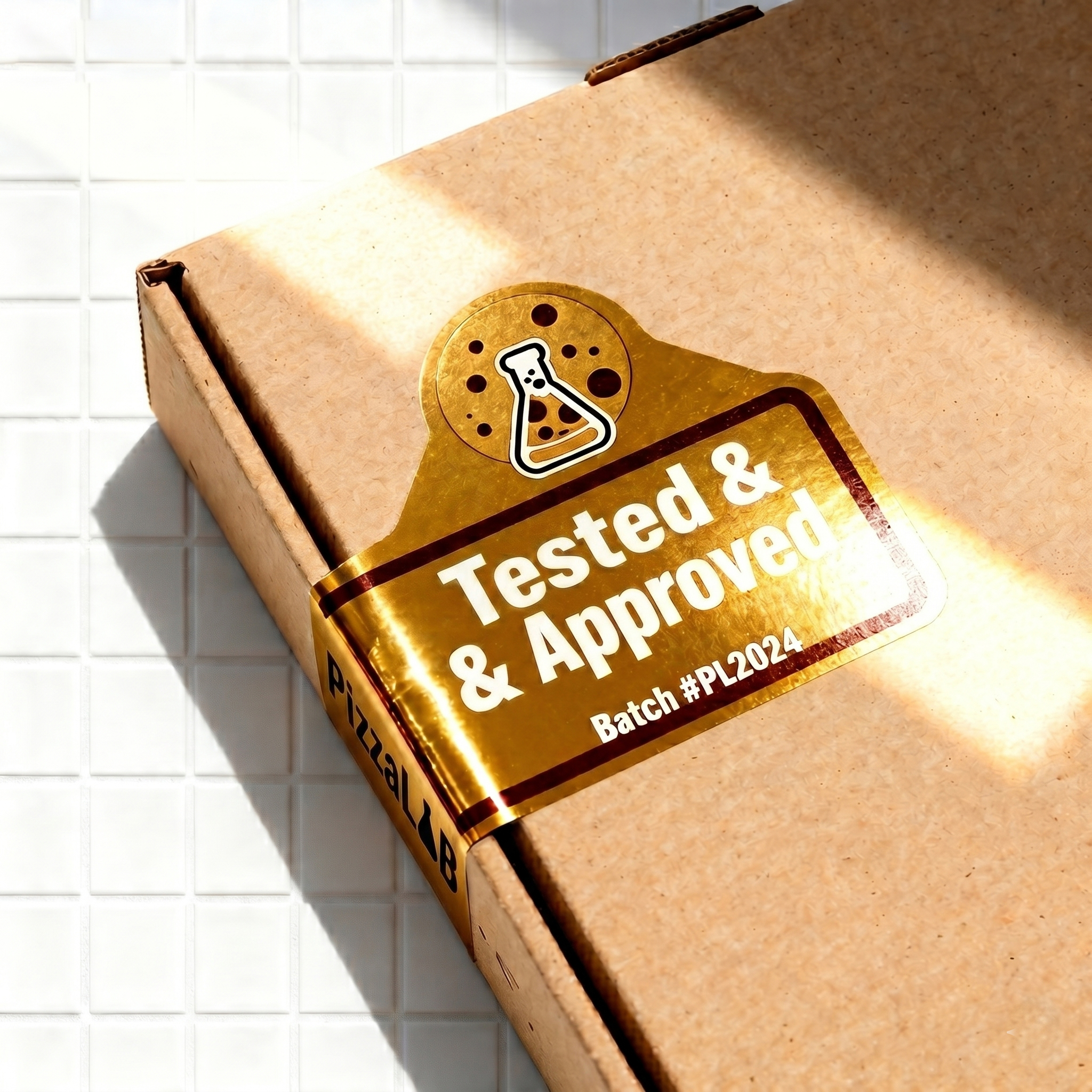 PizzaLAB pizza box packaging